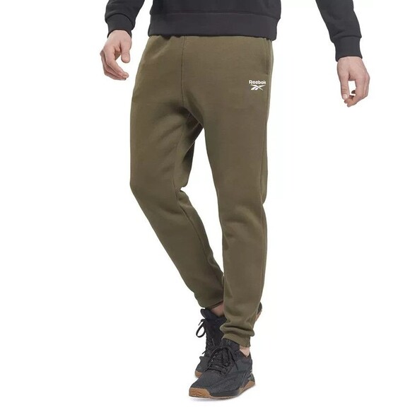 Reebok Men's Identity Classic Fleece Drawstring-Waist Logo Jogger Pants 2XL - Picture 1 of 5